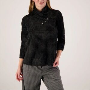 Multiples collar sweater nwt
